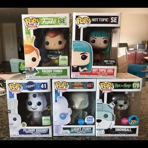 Limited edition funko pops